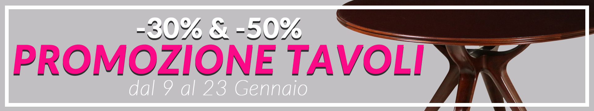 Tavoli in Promozione